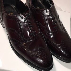 New Nunn Bush Size 9 Burgundy Wingtip Oxfords